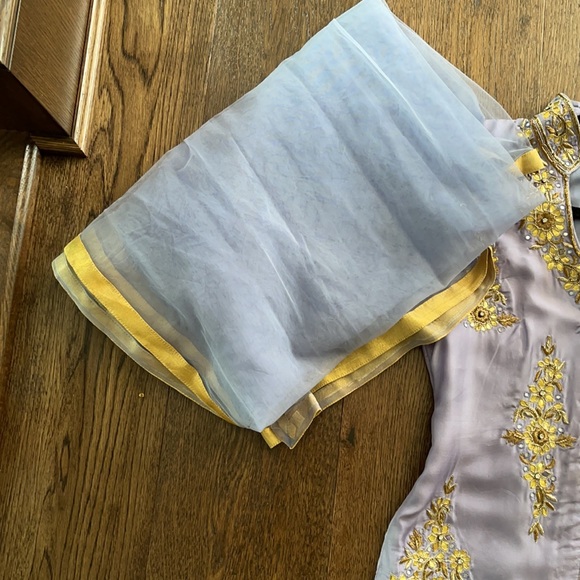 Indian lilac purple suit - Picture 4 of 5